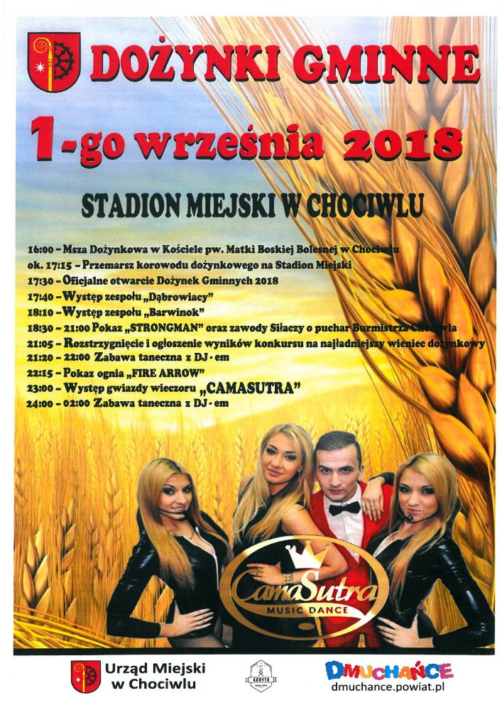 Zapraszamy na dożynki 2018