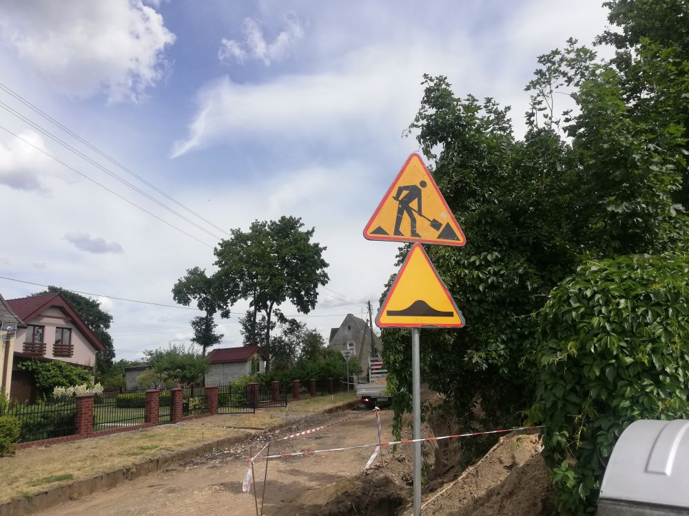 Przebudowa ulicy Grunwaldzkiej w Chociwlu