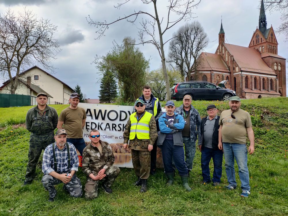 Relacja z I tury zawodów wędkarskich o tytuł - Mistrz Koła "Okoń" w Chociwlu 2023